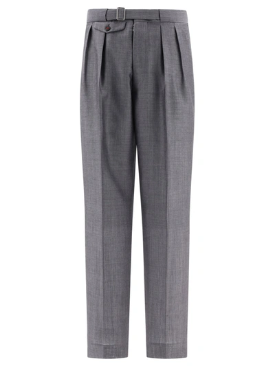 Maison Margiela Pocket Trousers In Gray