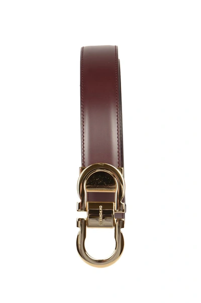 Ferragamo Belts In Dark || Barolo Nero