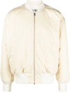 Mm6 Maison Margiela Bomberjacke Mit Logo-stickerei In 213 Beige