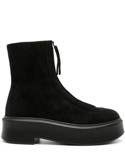 The Row Boots In Black