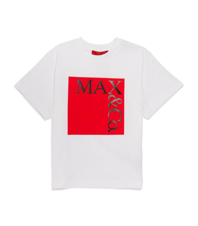 Max & Co Kids' . Logo T-shirt (4-16 Years) In Multi