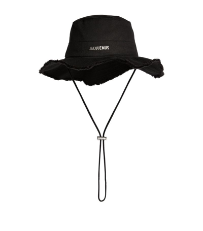 Jacquemus Le Bob Bucket Hat In Black