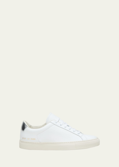 Common Projects Tennis Low-top Sneakers In 0509 - White/silv