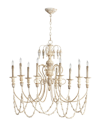 CYAN DESIGN CYAN DESIGN FLORINE NINE-LIGHT CHANDELIER