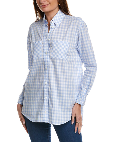 Burberry Shirt In Blue