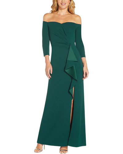 Adele Berto Dress In Green