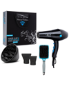 ISO BEAUTY ISO BEAUTY DIAMOND HAIRLUX PRO 2000W HAIR DRYER WITH DIFFUSER & BRUSH