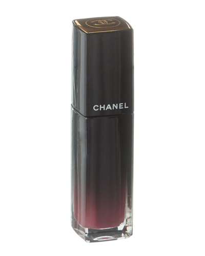 Chanel Women's 0.18oz #64 Exigence Rouge Allure Laque Ultrawear Shine Liquid Lipstick In White