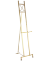 Peyton Lane Gold Metal Large Free Standing Adjustable Display Stand 3 Tier  Easel With Chain Support In Gold