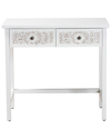 Baxton Studio Yelena Classic & Traditional 2-drawer Console Table