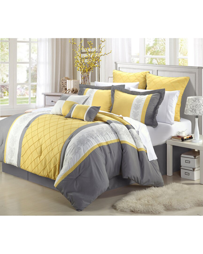 Chic Home Design Bryce 12pc Comforter Set