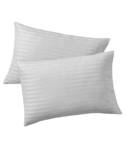 BROOKS BROTHERS BROOKS BROTHERS SATEEN STRIPE COTTON SATEEN PILLOWCASE PAIR