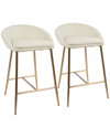 Lumisource Set Of 2 Matisse Counter Stools
