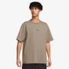 Nike Mens  Premium Essential Sustainable T-shirt In Khaki/black