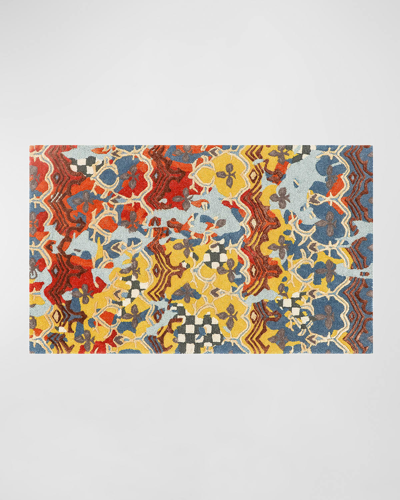 Mackenzie-childs Relativity Rug, 2' X 4' In Multi