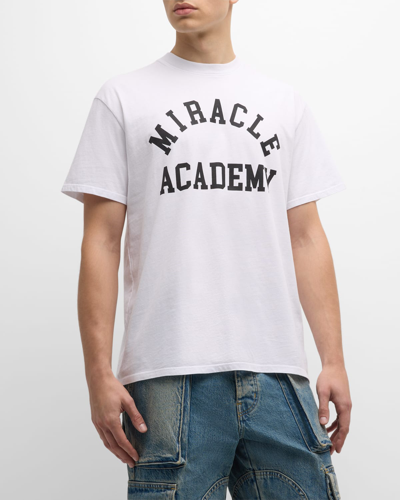 Nahmias Men's Miracle Academy T-shirt In Wht