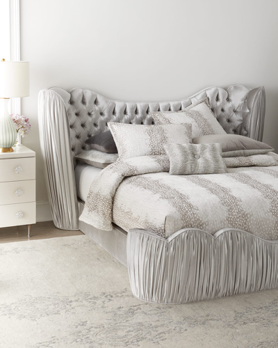 Haute House Emmie Queen Bed In Silver