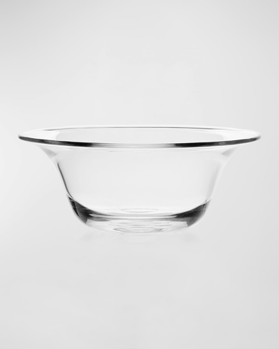 William Yeoward Crystal Whitney Salad Bowl, 9.5" In Transparent