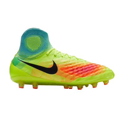 Pre-owned Nike Magista Obra 2 Ag-pro In Yellow