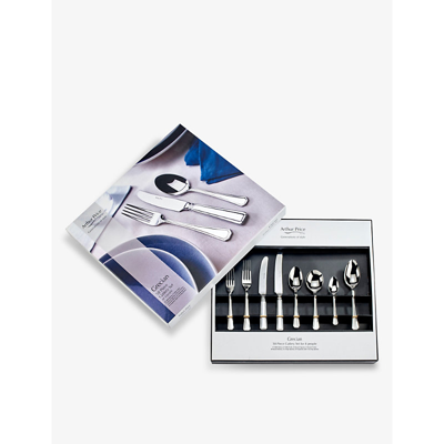 Arthur Price Stainless Steel Grecian Stainless-steel Cutlery 58-piece Set