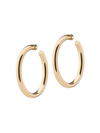 JENNIFER FISHER WOMEN'S SAMIRA 14K GOLD-PLATED HOOP EARRINGS