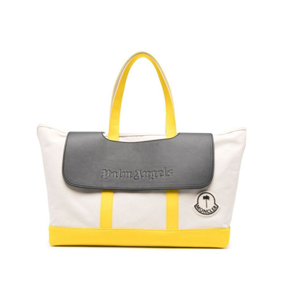 Moncler Genius Bum Bags In Black/yellow
