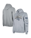 New Era Men's  Gray Orlando Magic Big 2023/24 City Edition Jersey Pullover Hoodie In Gray