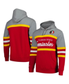 Mitchell & Ness Men's  Garnet Florida State Seminoles Head Coach Pullover Hoodie In Garnet