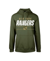 Levelwear Big Boys  Olive New York Rangers Podium Fleece Pullover Hoodie In Olive