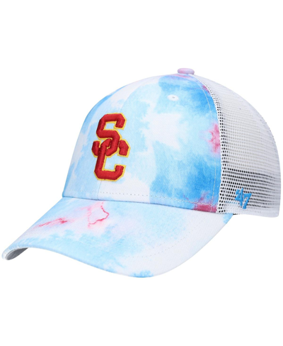 47 Brand Women's '47 White Usc Trojans Casey Mvp Trucker Snapback Hat