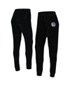 College Concepts Black Golden State Warriors Linger Pants In Black