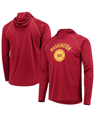 Starter Burgundy Washington Football Team Raglan Long Sleeve Hoodie T-shirt