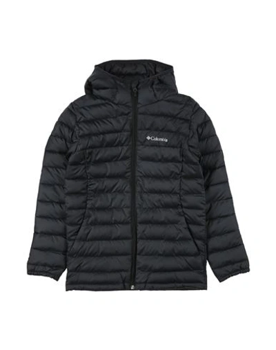 Columbia Babies'  Silver Falls Hooded Jacket Toddler Boy Down Jacket Black Size 6 Polyester
