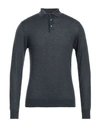 Fedeli Man Sweater Navy Blue Size 38 Cashmere, Silk