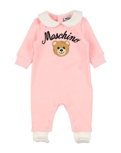 Moschino Baby Newborn Baby Jumpsuits & Overalls Pink Size 1 Cotton, Elastane, Polyester