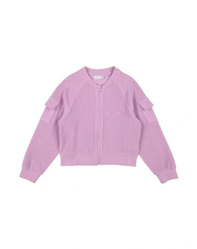 Name It® Babies' Name It Toddler Girl Cardigan Pink Size 7 Cotton, Polyester, Elastane
