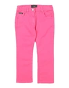 Dolce & Gabbana Babies'  Toddler Girl Pants Magenta Size 7 Cotton, Elastane, Polyester, Zamak