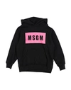 Msgm Babies'  Toddler Sweatshirt Black Size 6 Cotton