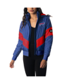 The Wild Collective Royal Buffalo Bills Puffer Full-zip Hoodie In Royal