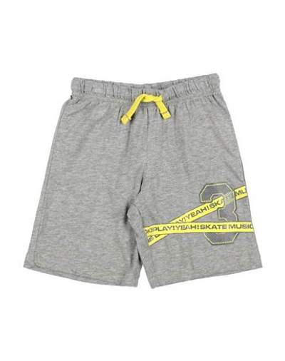 Melby Babies'  Toddler Boy Shorts & Bermuda Shorts Grey Size 7 Cotton, Viscose