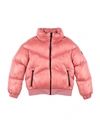 WOOLRICH WOOLRICH TODDLER GIRL PUFFER PINK SIZE 6 POLYAMIDE