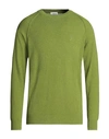 Berna Man Sweater Military Green Size Xxl Cotton, Polyamide