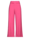 Simona Corsellini Woman Pants Fuchsia Size 6 Polyester, Elastane In Pink