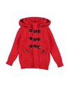 Bark Babies'  Toddler Boy Coat Red Size 6 Wool, Polyamide