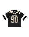 Dolce & Gabbana Toddler Girl T-shirt Black Size 3 Polyester, Cotton, Viscose, Elastane, Metallic Pol In Black