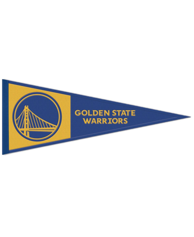 Wincraft Golden State Warriors 13" X 32" Wool Primary Logo Pennant In Navy
