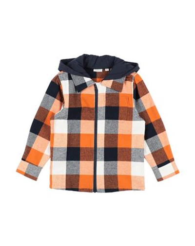 Name It® Babies' Name It Toddler Boy Shirt Orange Size 5 Cotton