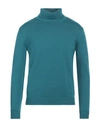 Altea Man Turtleneck Deep Jade Size S Merino Wool In Green