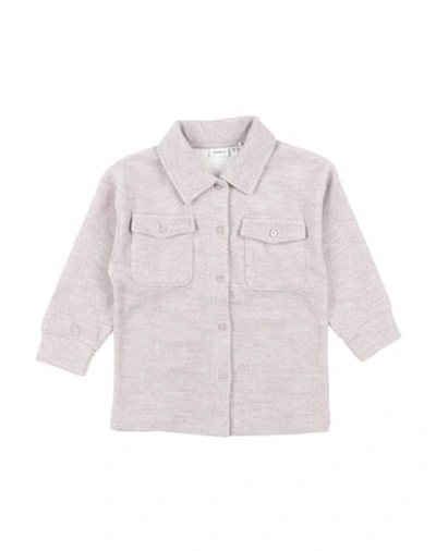 Name It® Babies' Name It Toddler Girl Shirt Light Purple Size 4 Organic Cotton, Viscose