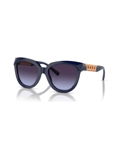 Tiffany & Co Women's Sunglasses, Gradient Tf4215 In Dark Blue